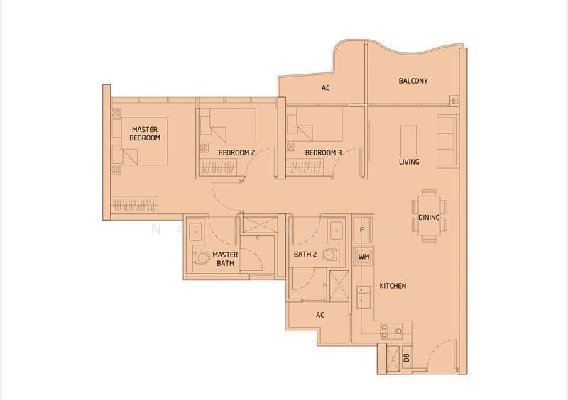 Queens Peak, 1 Dundee Road, Alexandra / Commonwealth, 3 Bedrooms, 861 sqft, Condominium For Rent, by Ng Dorrynn, 500277802 - PropertyGuru.com.sg
