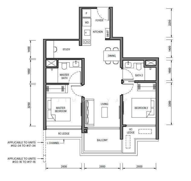 Grand Dunman, 10 Dunman Road, East Coast / Marine Parade, 2 Bedrooms, 775 sqft, Condominium For Rent, by Jimmy Yap, 500277839 - PropertyGuru.com.sg