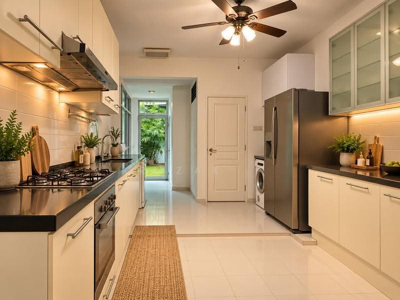 Rare 5,422 Sqft Freehold Semi-D in Siglap, Jalan Tua Kong , East Coast Road ,Frankel Avenue,Siglap Road, East Coast / Marine Parade, 5 Bedrooms, 2,928 sqft, Semi-Detached House For Sale, by Razak ., 500277872 - Kitchen - PropertyGuru.com.sg
