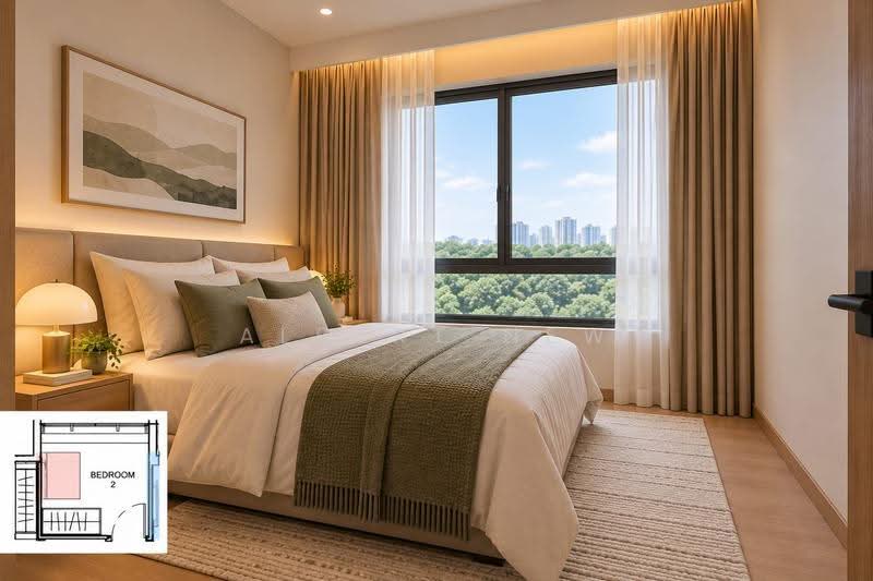Haus On Handy, 28 Handy Road, Orchard / River Valley, 2 Bedrooms, 592 sqft, Condominium For Rent, by Albert New, 500277884 - Common Bedroom - PropertyGuru.com.sg