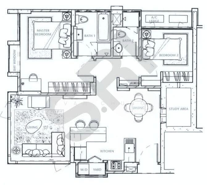 Mill Point, 1 Zion Close, Tanglin / Holland / Bukit Timah, 2 Bedrooms, 915 sqft, Condominium For Sale, by Evan Chung, 500277906 - PropertyGuru.com.sg