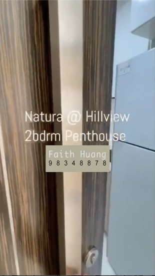 Natura @ Hillview, 18 Hillview Terrace, Dairy Farm / Bukit Panjang / Choa Chu Kang, 2 Bedrooms, 1,044 sqft, Condominium For Sale, by Faith Huang 黄愛雁, 500277978 - PropertyGuru.com.sg