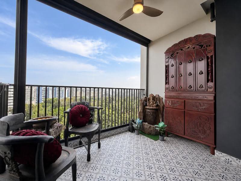 Treasure at Tampines, 57 Tampines Lane, Pasir Ris / Tampines, 3 Bedrooms, 840 sqft, Condominium For Sale, by Hari Kishan, 500277998 - Balcony - PropertyGuru.com.sg
