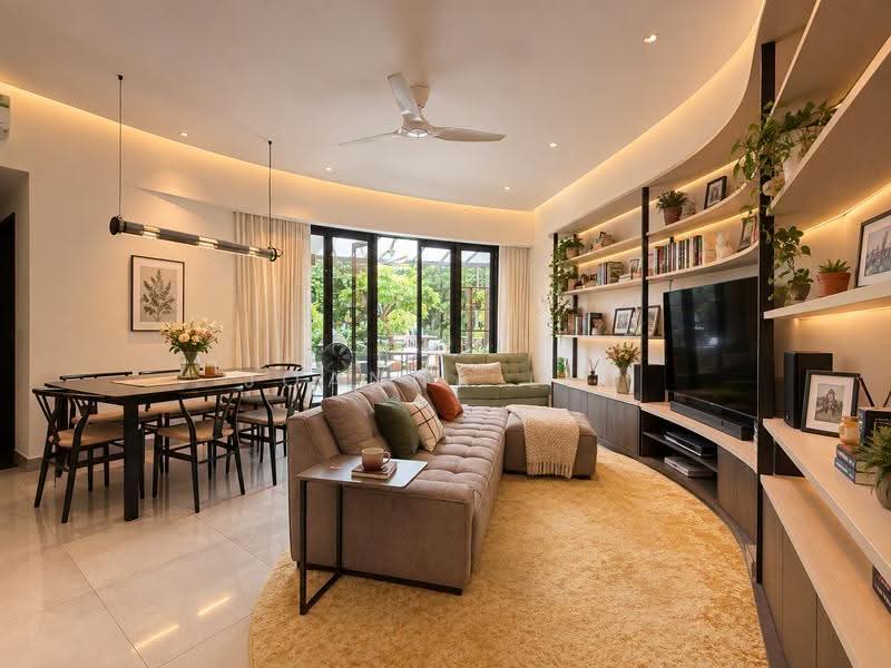 Bishan 8, 61 Bishan Street 21, Ang Mo Kio / Bishan / Thomson, 3 Bedrooms, 1,529 sqft, Condominium For Sale, by Joanna Lim, 500278034 - Living Room - PropertyGuru.com.sg