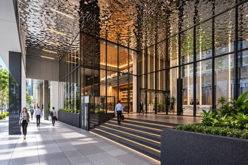 Freehold Brand New Office in Singapore CBD | Limited Units, Cecil Street/ Robinson Road/ Shenton Way/ Church Street/ Cross Street, Boat Quay / Raffles Place / Marina, 12,616 sqft, Office For Sale, by Vivien Tan, 500278039 - Entrance - CommercialGuru.com.sg