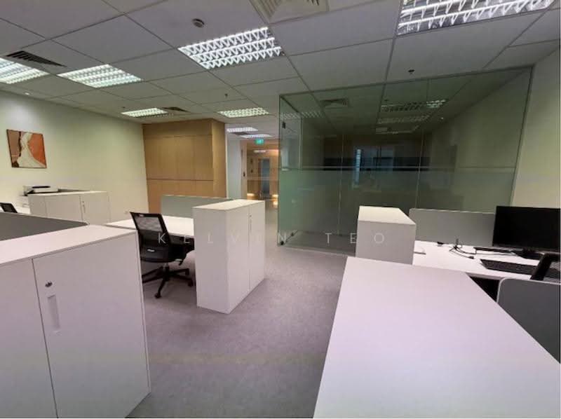 Raffles Place MRT, Efficient Layout Fitted Office, Raffles Place Robinson Road Shenton Way Cecil Street Tanjong Pagar, Boat Quay / Raffles Place / Marina, 1,299 sqft, Office For Rent, by Kelvin Teo, 500278041 - Interior - CommercialGuru.com.sg
