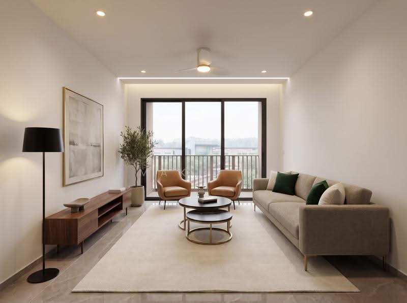 Norwood Grand, Admiralty / Woodlands, 1 Bedroom, 495 sqft, Condominium For Rent, by Mak G Y, 500278044 - Living Room - PropertyGuru.com.sg