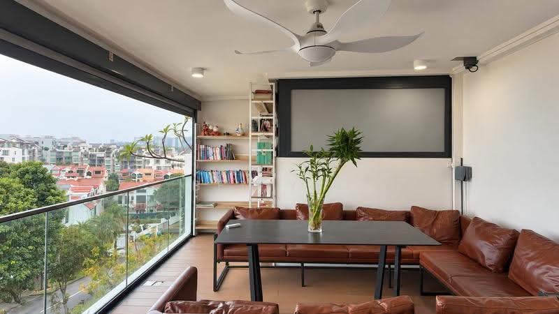 One Robey, 1 Robey Crescent, Hougang / Punggol / Sengkang, 4 Bedrooms, 1,206 sqft, Condominium For Sale, by Ben Yeo, 500278060 - Living Room - PropertyGuru.com.sg