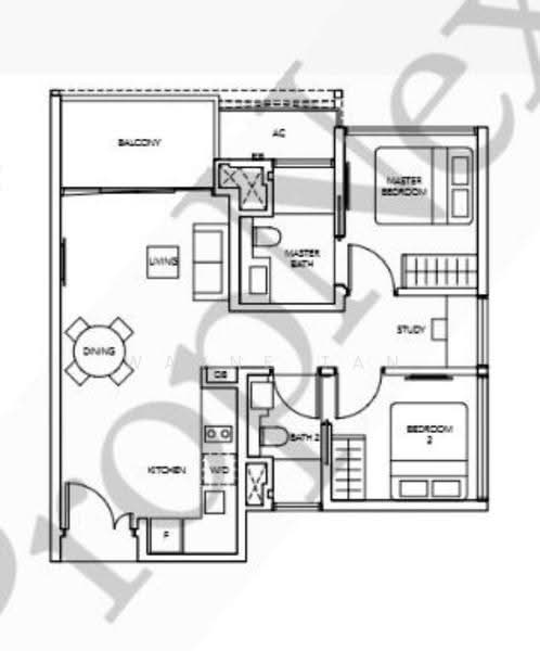 The Jovell, 11 Flora Drive, Changi Airport / Changi Village, 2 Bedrooms, 721 sqft, Condominium For Sale, by Wayne Tan, 500278070 - PropertyGuru.com.sg