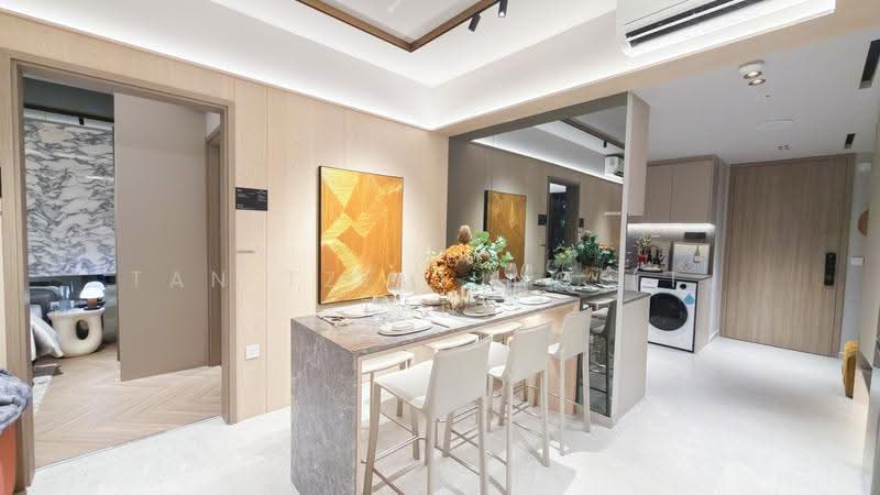 River Modern, River Galley Green, Orchard / River Valley, 2 Bedrooms, 538 sqft, Condominium For Sale, by Tan Tze Jung (TJ Tan), 500278100 - Dining Room - PropertyGuru.com.sg