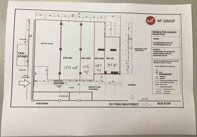 People's Park Complex, 1 Park Road, Boat Quay / Raffles Place / Marina, 5,025 sqft, Other Retail For Sale, by Brenda Zee (徐黎倫), 500278174 - CommercialGuru.com.sg
