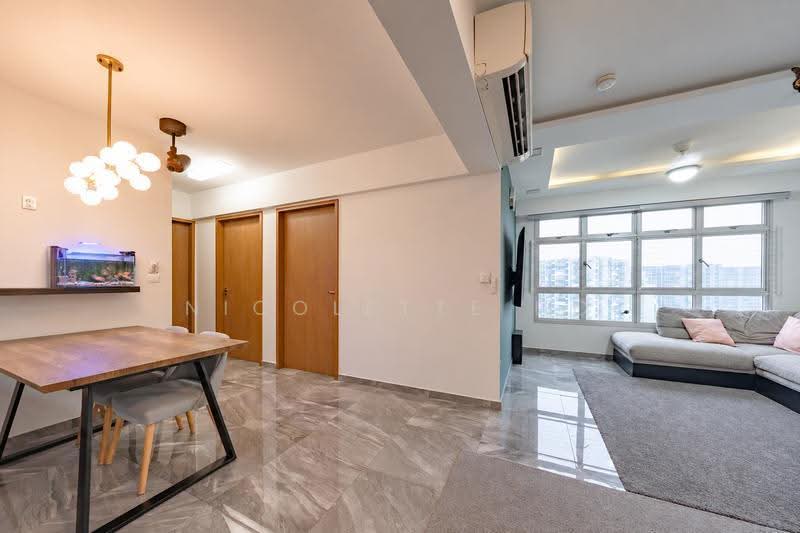875B Tampines Street 86, 875B Tampines Street 86, Pasir Ris / Tampines, 3 Bedrooms, 1,001 sqft, HDB Flat For Sale, by Nicolette Ho, 500278175 - Living Room - PropertyGuru.com.sg