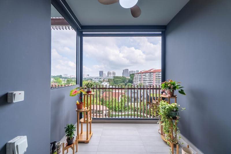 KI Residences At Brookvale, 2 Brookvale Drive, Clementi Park / Upper Bukit Timah, 2 Bedrooms, 700 sqft, Condominium For Sale, by Bunz Bao, 500278187 - Balcony - PropertyGuru.com.sg