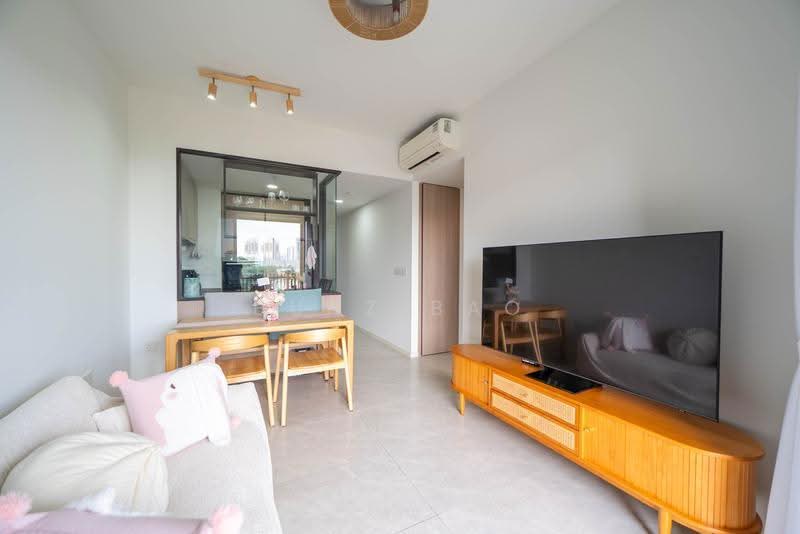 KI Residences At Brookvale, 2 Brookvale Drive, Clementi Park / Upper Bukit Timah, 2 Bedrooms, 700 sqft, Condominium For Sale, by Bunz Bao, 500278187 - Living Room - PropertyGuru.com.sg