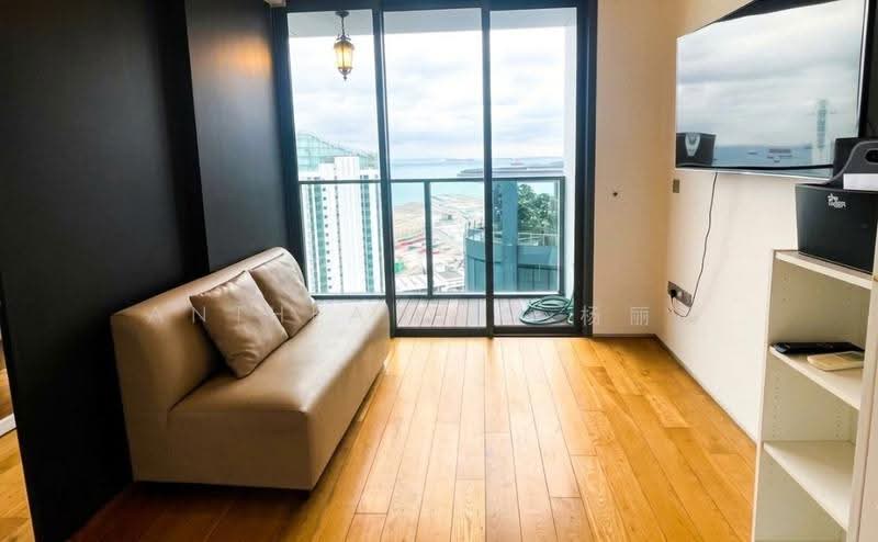 Skysuites @ Anson, 8 Enggor Street, Chinatown / Tanjong Pagar, 1 Bedroom, 398 sqft, Condominium For Sale, by Anthea Yeo 杨丽娇, 500278198 - Living Room - PropertyGuru.com.sg