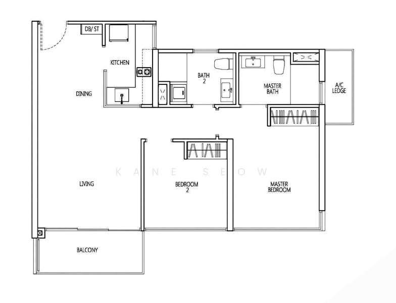 Q Bay Residences, 1 Tampines Street 86, Pasir Ris / Tampines, 2 Bedrooms, 797 sqft, Condominium For Sale, by Kane Seow, 500278233 - PropertyGuru.com.sg