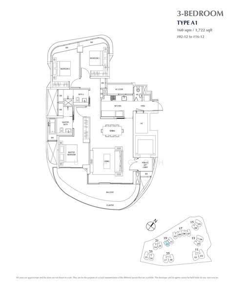 Cape Royale, 23 Cove Way, Harbourfront / Telok Blangah, 3 Bedrooms, 1,722 sqft, Condominium For Sale, by Guna Goh, 500278257 - A1 - PropertyGuru.com.sg