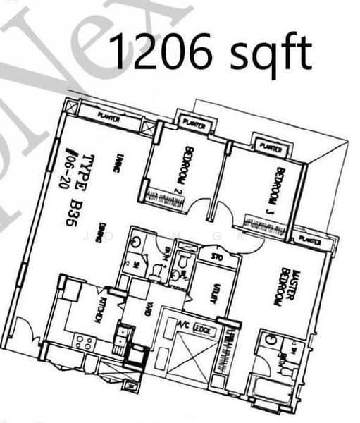 Rivervale Crest, 5 Rivervale Crescent, Hougang / Punggol / Sengkang, 3 Bedrooms, 1,206 sqft, Condominium For Sale, by Jovyn Gan, 500278264 - PropertyGuru.com.sg