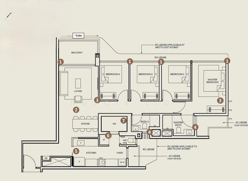 Thomson Reserve, Bright Hill Drive, Ang Mo Kio / Bishan / Thomson, 4 Bedrooms, 1,238 sqft, Condominium For Sale, by Dulcie Liu, 500278270 - PropertyGuru.com.sg