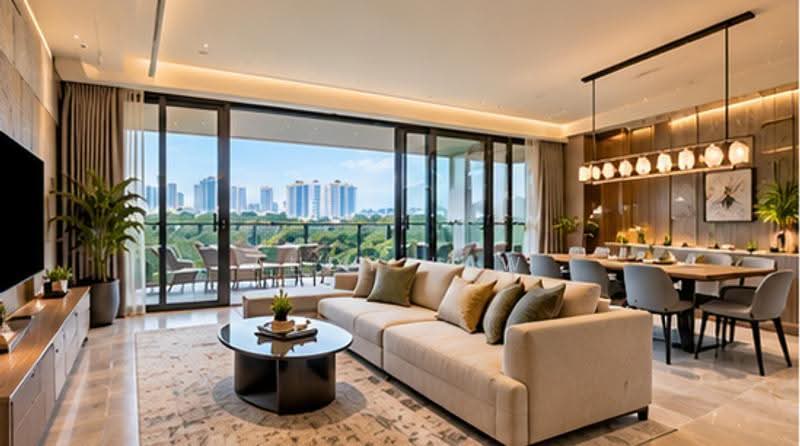 Thomson Reserve, Bright Hill Drive, Ang Mo Kio / Bishan / Thomson, 5 Bedrooms, 1,485 sqft, Condominium For Sale, by Andy Law, 500278278 - Living Room - PropertyGuru.com.sg