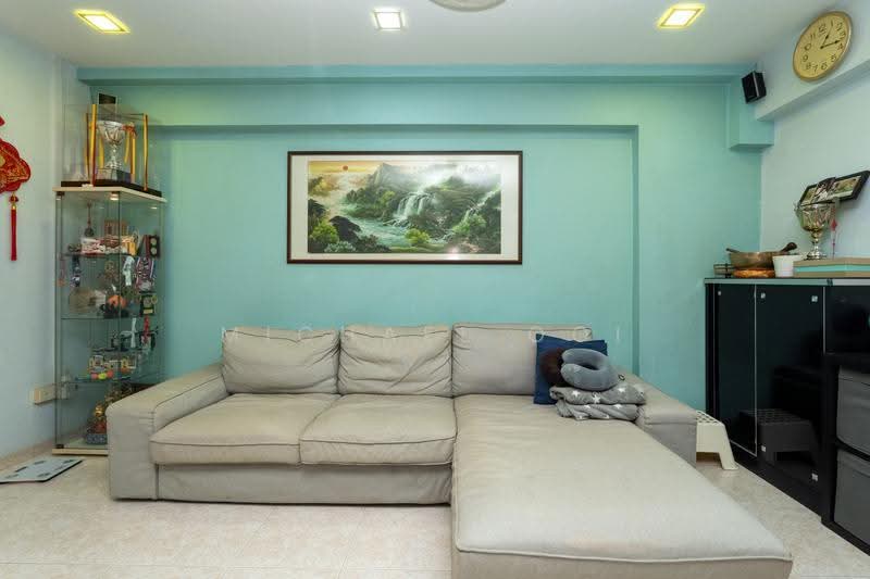 754 Woodlands Circle, 754 Woodlands Circle, Admiralty / Woodlands, 3 Bedrooms, 1,109 sqft, HDB Flat For Sale, by Michael Ooi, 500278306 - Living Room - PropertyGuru.com.sg