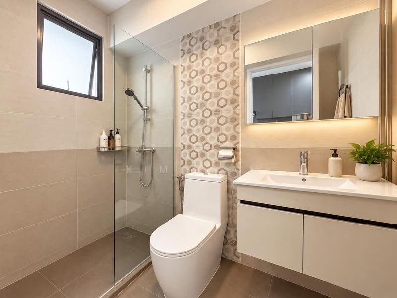 766 Woodlands Circle, 766 Woodlands Circle, Admiralty / Woodlands, 3 Bedrooms, 1,194 sqft, HDB Flat For Sale, by Kim Tham, 500278322 - Bathroom - PropertyGuru.com.sg