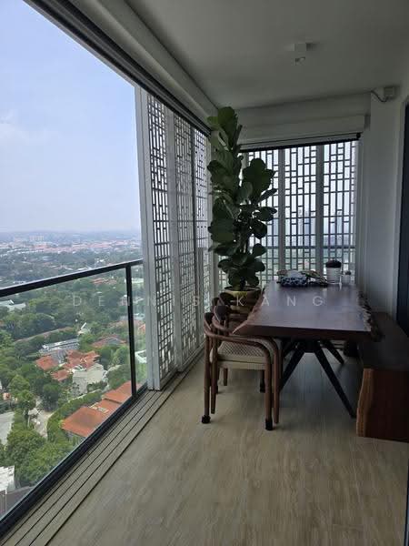 One Holland Village Residences, 1 Holland Village Way, Tanglin / Holland / Bukit Timah, 3 Bedrooms, 1,098 sqft, Condominium For Sale, by Dennis Kang, 500278325 - Balcony - PropertyGuru.com.sg