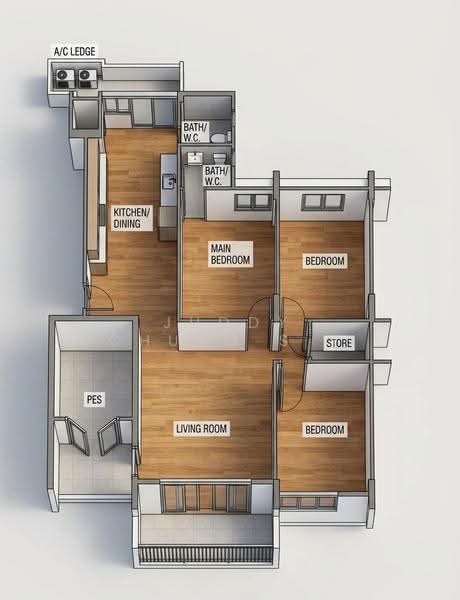 218 Jurong East Street 21, 218 Jurong East Street 21, Boon Lay / Jurong / Tuas, 3 Bedrooms, 980 sqft, HDB Flat For Sale, by Juddy Chung S Y, 500278342 - PropertyGuru.com.sg