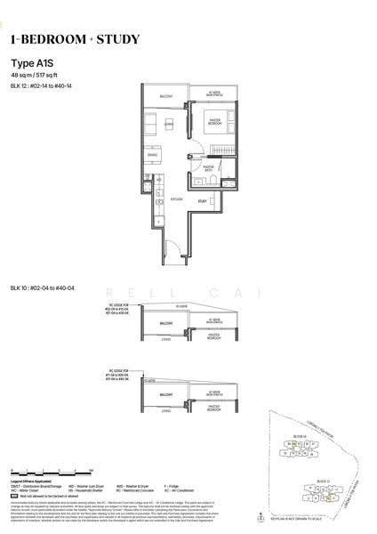 The Orie, 12 Lorong 1 Toa Payoh, Balestier / Toa Payoh, 1 Bedroom, 517 sqft, Condominium For Sale, by Rell Cai, 500278462 - A1S - PropertyGuru.com.sg
