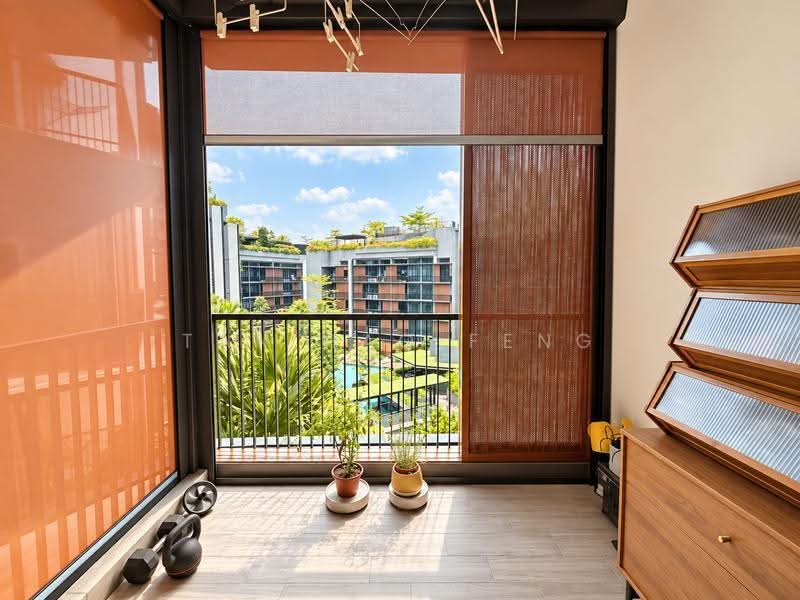 Daintree Residence, 11K Toh Tuck Road, Clementi Park / Upper Bukit Timah, 1 Bedroom, 560 sqft, Condominium For Sale, by Tan Hao Feng, 500278488 - Balcony - PropertyGuru.com.sg
