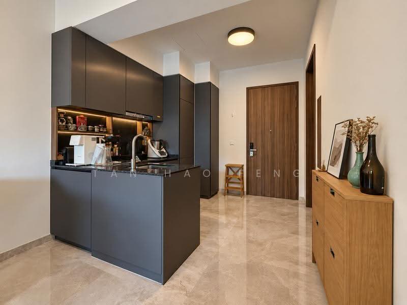 Daintree Residence, 11K Toh Tuck Road, Clementi Park / Upper Bukit Timah, 1 Bedroom, 560 sqft, Condominium For Sale, by Tan Hao Feng, 500278488 - Kitchen - PropertyGuru.com.sg