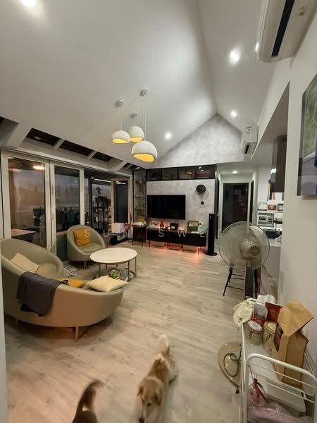 The Nautical, 93 Jalan Sendudok, Sembawang / Yishun, 4 Bedrooms, 1,711 sqft, Condominium For Sale, by Sun Swee, 500278546 - Living Room - PropertyGuru.com.sg