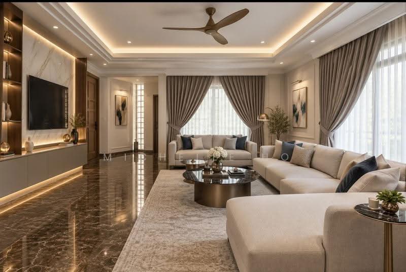 Rare Landed Opportunity!Prime Regular Plot @Upper Bukit Timah, Clementi park, Hua Guan Avenue, Clementi Park / Upper Bukit Timah, 7 Bedrooms, 4,900 sqft, Semi-Detached House For Sale, by Michelle Ho, 500278572 - Living Room - PropertyGuru.com.sg