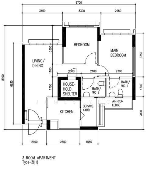 675D Fern Grove @ Yishun, 675D Yishun Avenue 4, Sembawang / Yishun, 2 Bedrooms, 731 sqft, HDB Flat For Sale, by James Yeo, 500278573 - PropertyGuru.com.sg