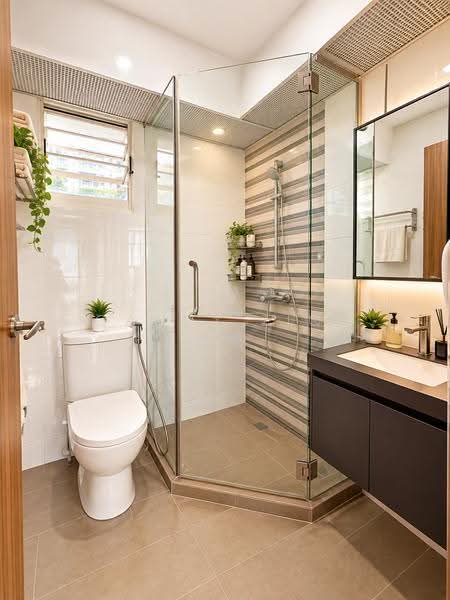 618B Punggol Drive, 618B Punggol Drive, Hougang / Punggol / Sengkang, 3 Bedrooms, 1,215 sqft, HDB Flat For Sale, by Candy ZiQi 紫绮, 500278582 - Bathroom - PropertyGuru.com.sg