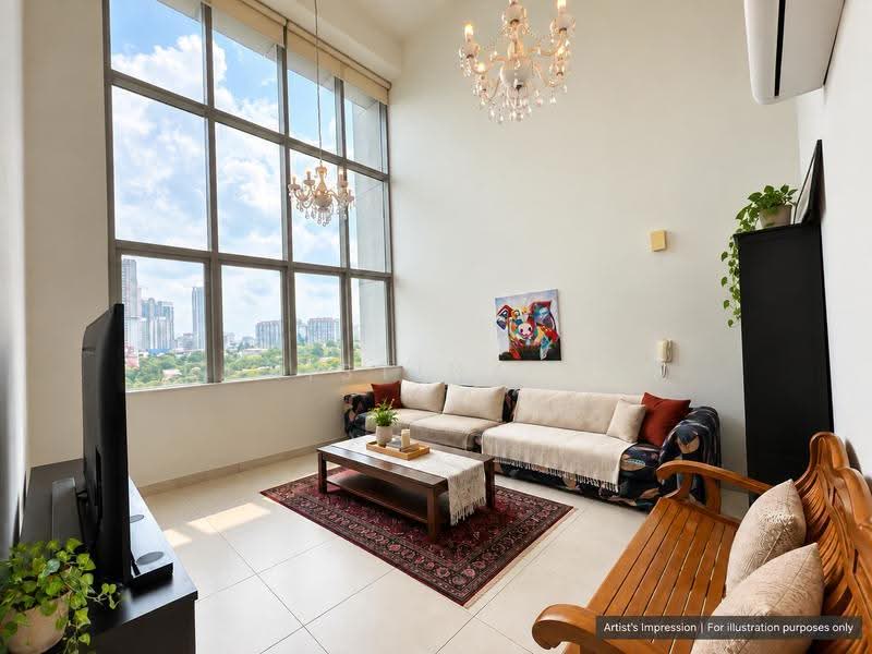 The Rochester Residences, 33 Rochester Drive, Buona Vista / West Coast / Clementi New Town, 2 Bedrooms, 1,281 sqft, Apartment For Sale, by Christina Tan, 500278584 - Living Room - PropertyGuru.com.sg