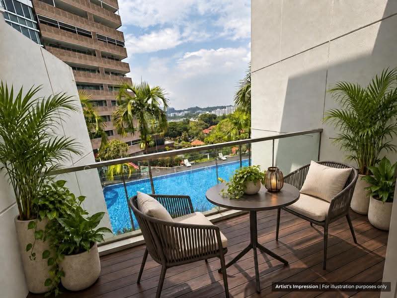 The Rochester Residences, 33 Rochester Drive, Buona Vista / West Coast / Clementi New Town, 2 Bedrooms, 1,281 sqft, Apartment For Sale, by Christina Tan, 500278584 - Balcony - PropertyGuru.com.sg