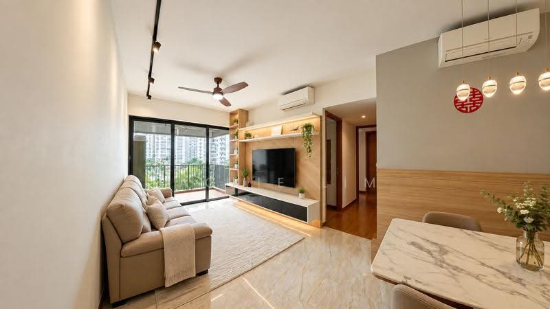 Kingsford Waterbay, 84 Upper Serangoon View, Hougang / Punggol / Sengkang, 3 Bedrooms, 850 sqft, Condominium For Sale, by Jackie Lim, 500278616 - Living Room - PropertyGuru.com.sg