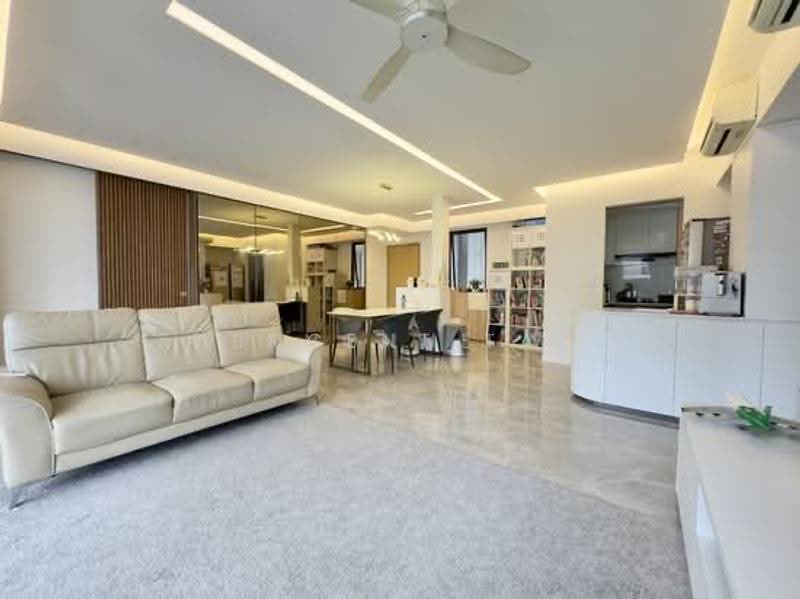 Twin Waterfalls, 108 Punggol Walk, Hougang / Punggol / Sengkang, 4 Bedrooms, 1,378 sqft, Condominium For Rent, by Vincent Tan, 500278624 - Living Room - PropertyGuru.com.sg