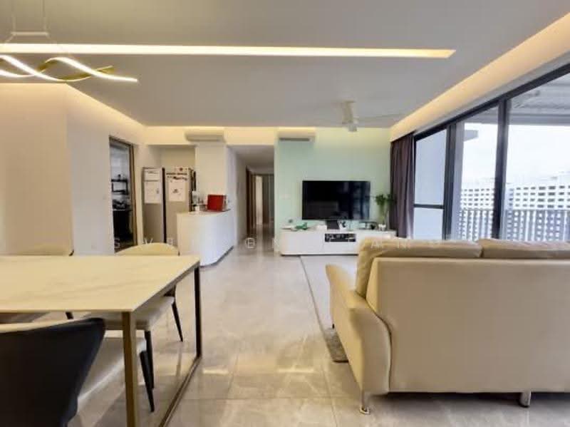Twin Waterfalls, 108 Punggol Walk, Hougang / Punggol / Sengkang, 4 Bedrooms, 1,378 sqft, Condominium For Rent, by Vincent Tan, 500278624 - Living Room - PropertyGuru.com.sg