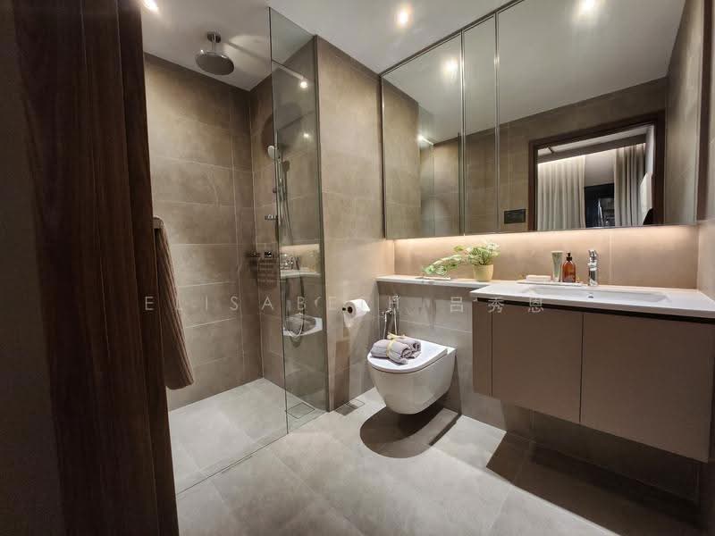 Lentor Mansion, 52 Lentor Gardens, Mandai / Upper Thomson, 2 Bedrooms, 657 sqft, Condominium For Rent, by Elisabeth 吕秀恩, 500278639 - Bathroom - PropertyGuru.com.sg