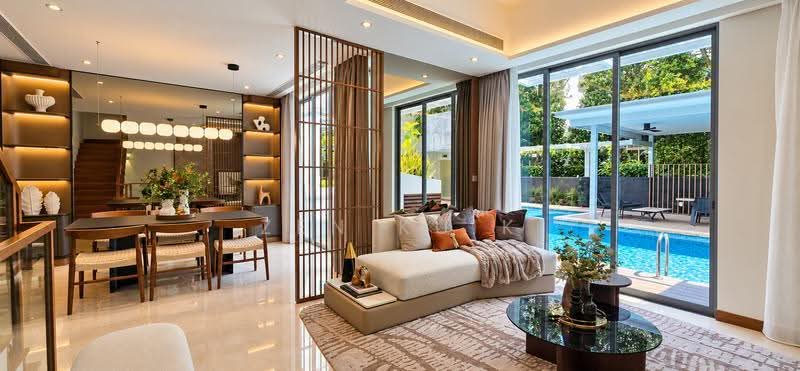 Greenwood Mews, 271 Greenwood Avenue, Newton / Novena, 5 Bedrooms, 3,100 sqft, Cluster House For Sale, by Zen Kuik, 500278641 - Living Room - PropertyGuru.com.sg