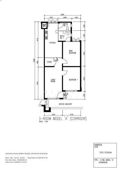540 Bukit Batok Street 52, 540 Bukit Batok Street 52, Dairy Farm / Bukit Panjang / Choa Chu Kang, 2 Bedrooms, 786 sqft, HDB Flat For Sale, by Mirza Subari, 500278675 - PropertyGuru.com.sg