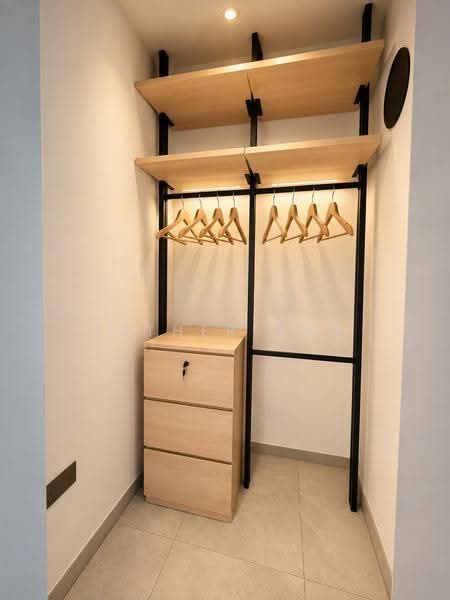 Orchard Sophia, 128 Sophia Road, Orchard / River Valley, 1 Bedroom, 474 sqft, Condominium For Rent, by Esther Tan, 500278676 - Wardrobe - PropertyGuru.com.sg