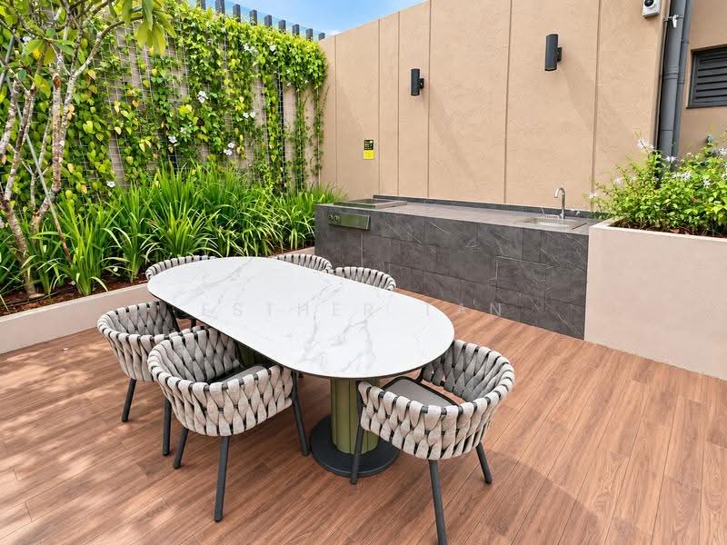 Orchard Sophia, 128 Sophia Road, Orchard / River Valley, 1 Bedroom, 474 sqft, Condominium For Rent, by Esther Tan, 500278676 - Alfresco BBQ Area - PropertyGuru.com.sg