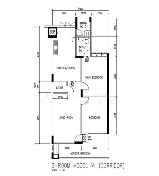 108 Jalan Bukit Merah, 108 Jalan Bukit Merah, Alexandra / Commonwealth, 2 Bedrooms, 796 sqft, HDB Flat For Sale, by Jackson Tan 陈涣乐, 500278681 - PropertyGuru.com.sg