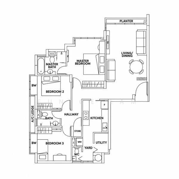 The Elysia, 6 Mar Thoma Road, Balestier / Toa Payoh, 3 Bedrooms, 1,163 sqft, Condominium For Sale, by Eunice Lam, 500278684 - PropertyGuru.com.sg