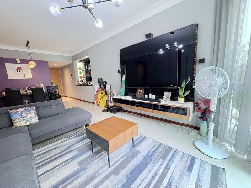 Edelweiss Park Condo, 90 Flora Road, Changi Airport / Changi Village, 3 Bedrooms, 1,281 sqft, Condominium For Sale, by Ryan Ong 王伟信, 500278699 - Living Room - PropertyGuru.com.sg