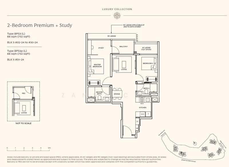 Thomson Reserve, Bright Hill Drive, Ang Mo Kio / Bishan / Thomson, 2 Bedrooms, 732 sqft, Condominium For Sale, by Zanna Chen, 500278722 - BPS3p(L) - PropertyGuru.com.sg