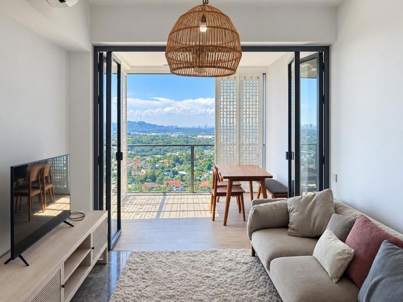 One Holland Village Residences, 5 Holland Village Way, Tanglin / Holland / Bukit Timah, 2 Bedrooms, 829 sqft, Condominium For Sale, by Deon Tan, 500278785 - Living Room - PropertyGuru.com.sg
